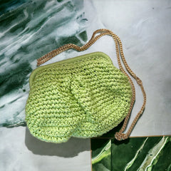 Straw Clutch Bag