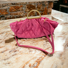 Pink Quilted Bag