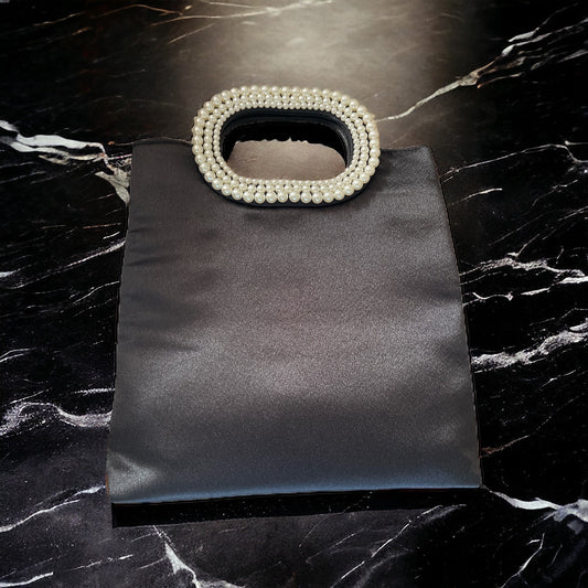 Satin Pearl Tote Bag